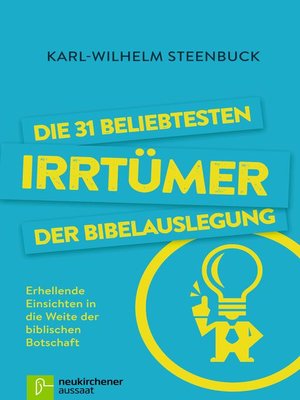 cover image of Die 31 beliebtesten Irrtümer der Bibelauslegung